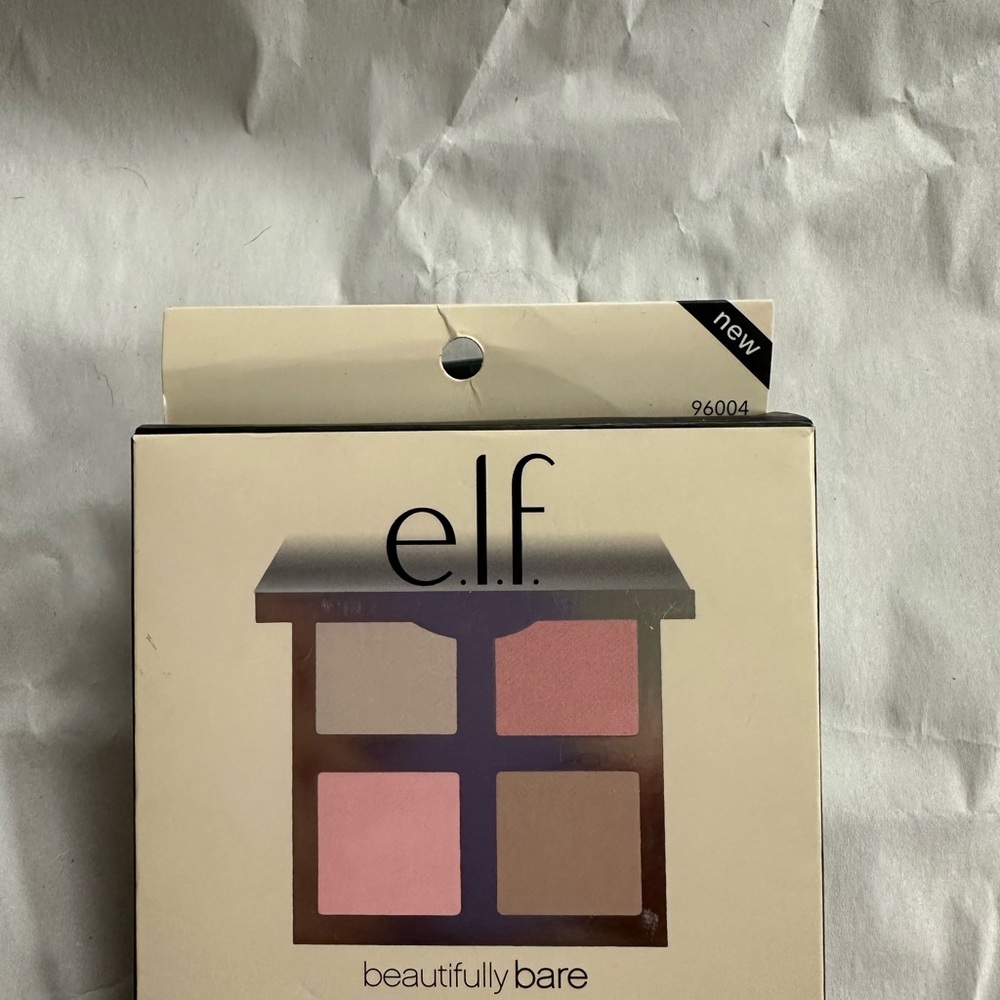 NEW e.l.f. Beautifully Bare Natural Glow Face Palette-Fresh & Flawless #96004